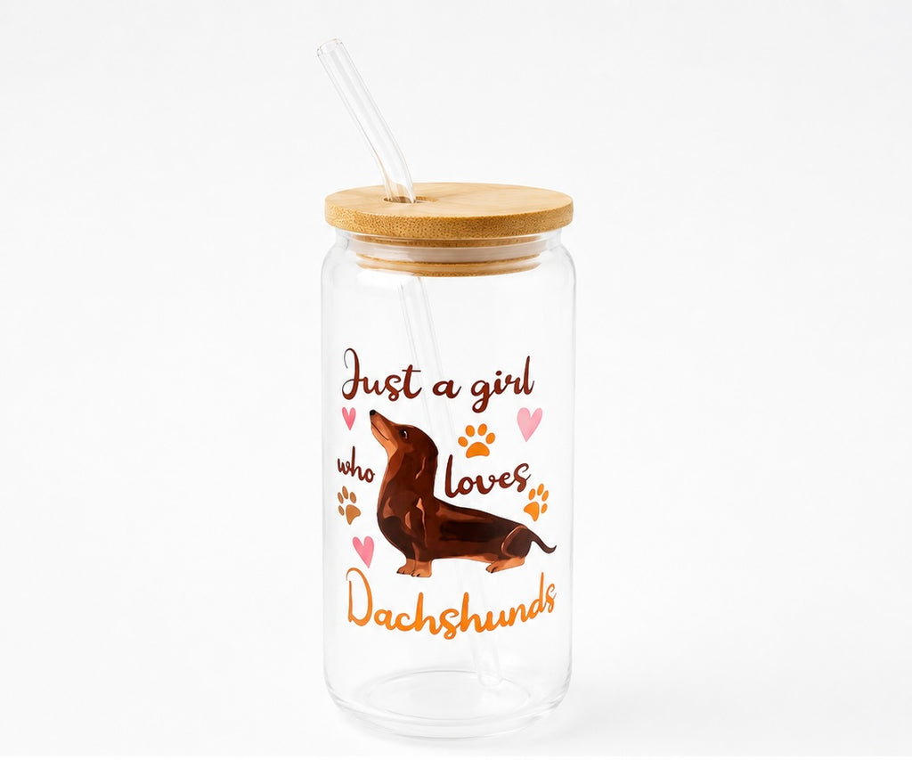 Dachshund Glass