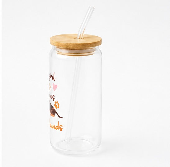 Dachshund Glass