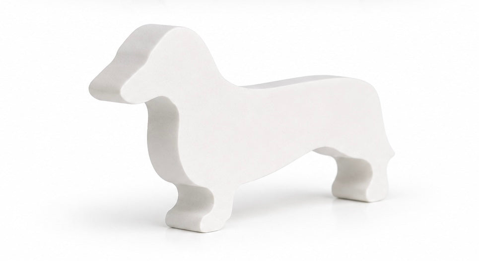 Mini dachshund figure