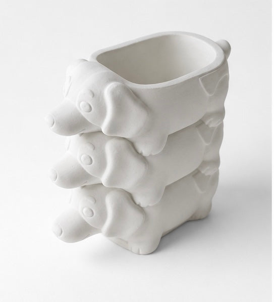 Dachshund Pen Holder & Decorative Organizer