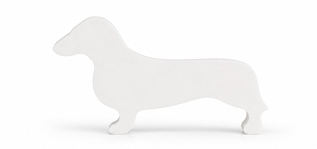 Mini dachshund figure