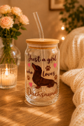 Dachshund Glass
